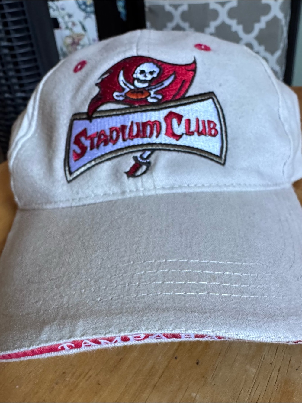 2006 Tampa Bay Buccaneers Stadium Club Hat Adjustable
